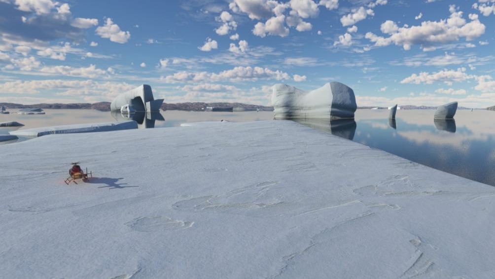 Eisberge auf Grönland